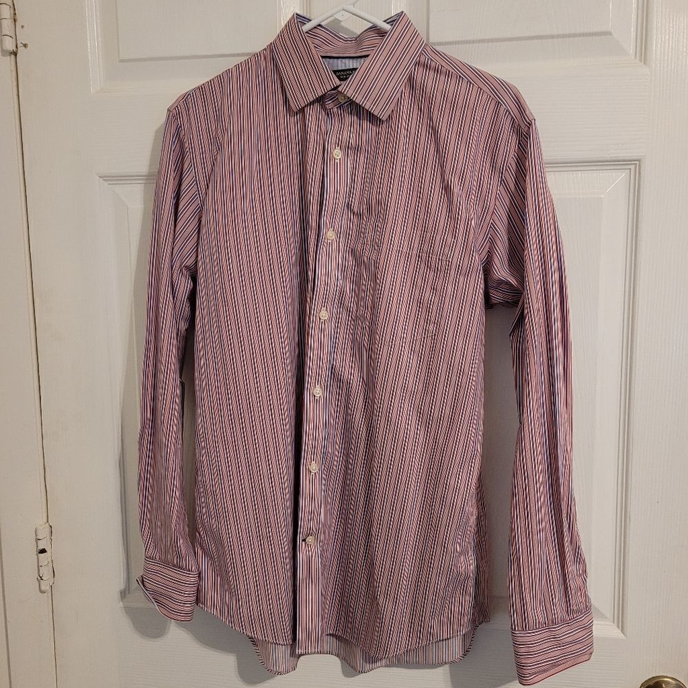 Banana Republic‎ mens long sleeve button up shirt